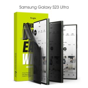 Dán màn hình chống nhìn trộm Samsung Galaxy S23 Ultra Ringke Privacy Dual Easy Film Wing - RINGKE VIETNAM