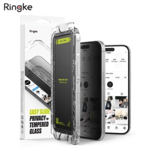 [Combo 2] Dán cường lực chống nhìn trộm iPhone 16 Pro RINGKE Easy Slide Privacy Tempered Glass - RINGKE VIETNAM