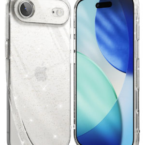 iPhone 17 Air Back Cover Case | Air - Glitter Clear