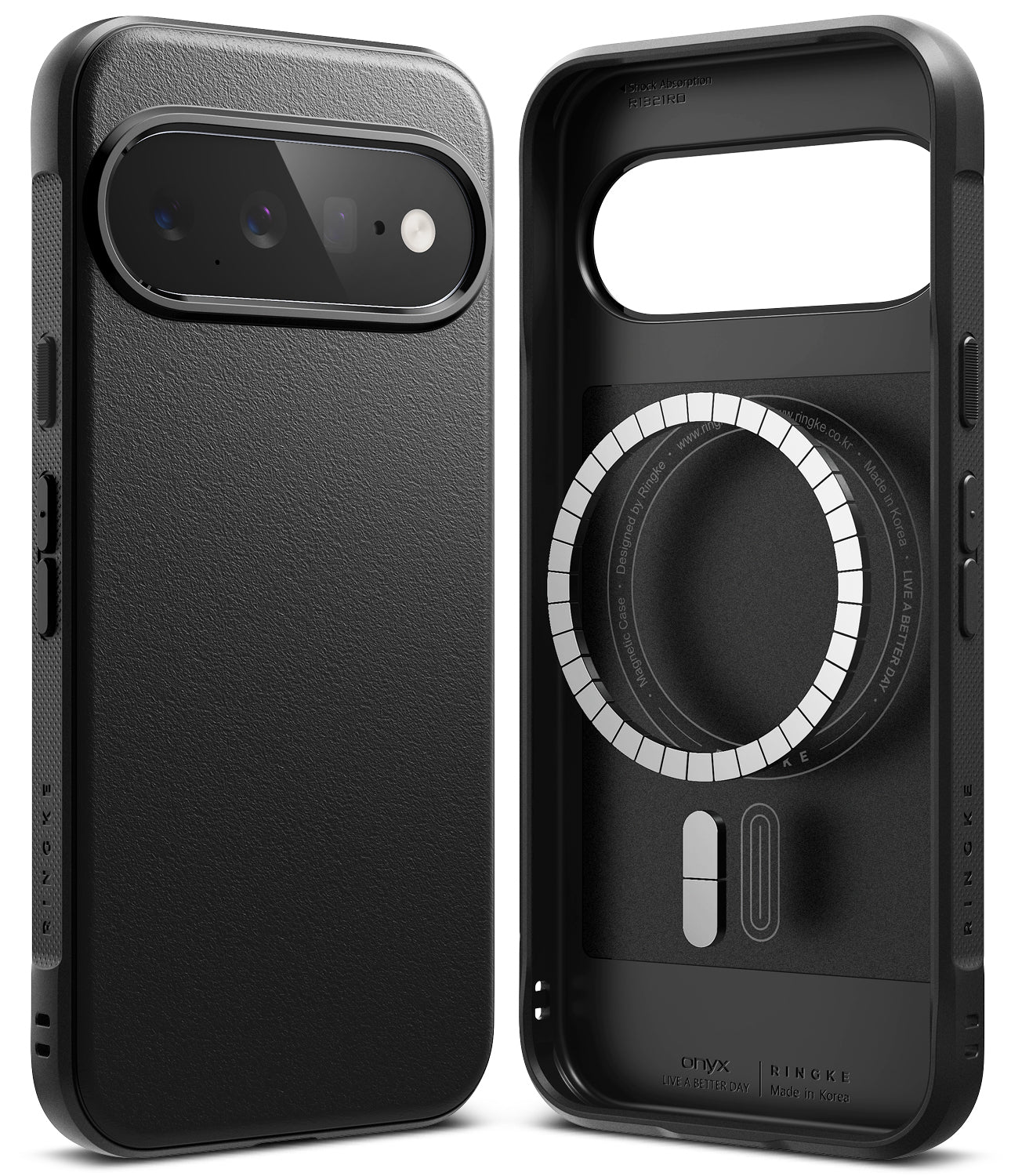 Google Pixel 11 Back Cover Case | Onyx Magnetic - Black Google Pixel 11 Back Cover Case | Onyx Magnetic - Black